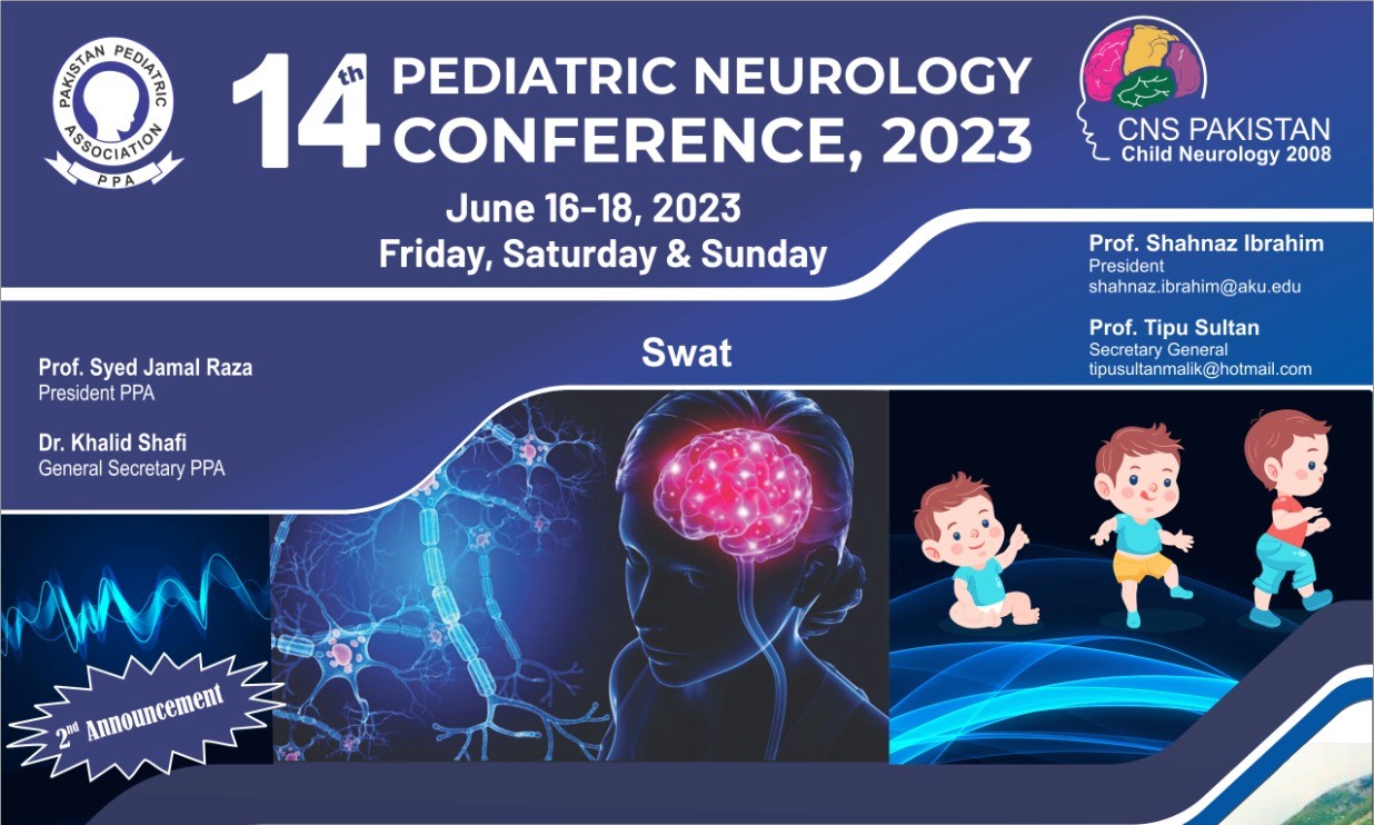 14th Pediatric Neurology Conference on 16th-18th June 2023