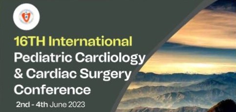 16th International Pediatric Cardiology & Cardiac Surgery Conference 2nd-4th June 2023 Malam Jabba, Swat
